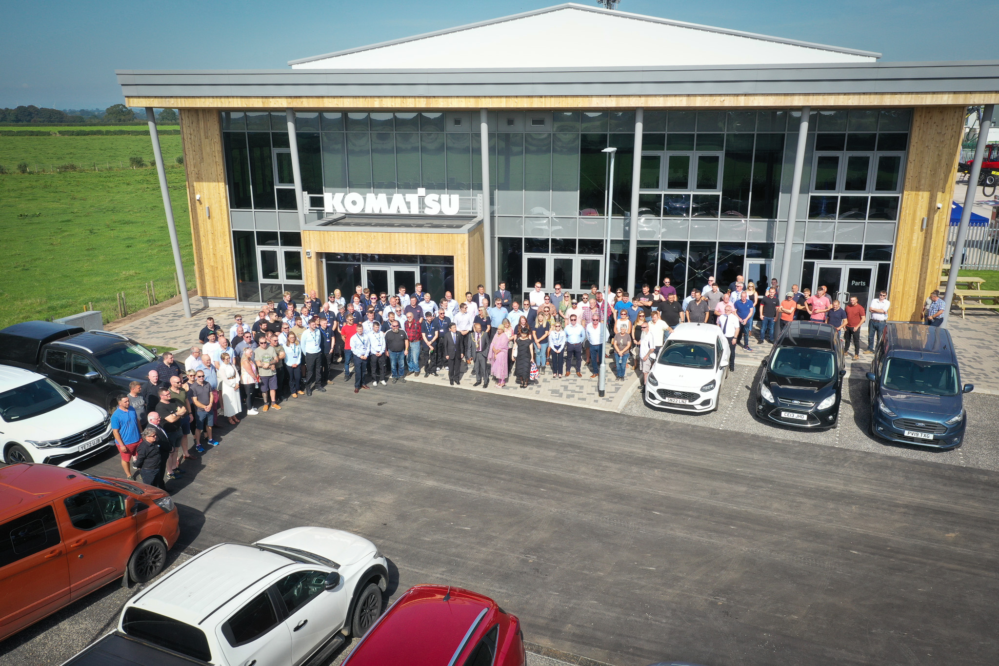 Komatsu Forest UK Grand Opening