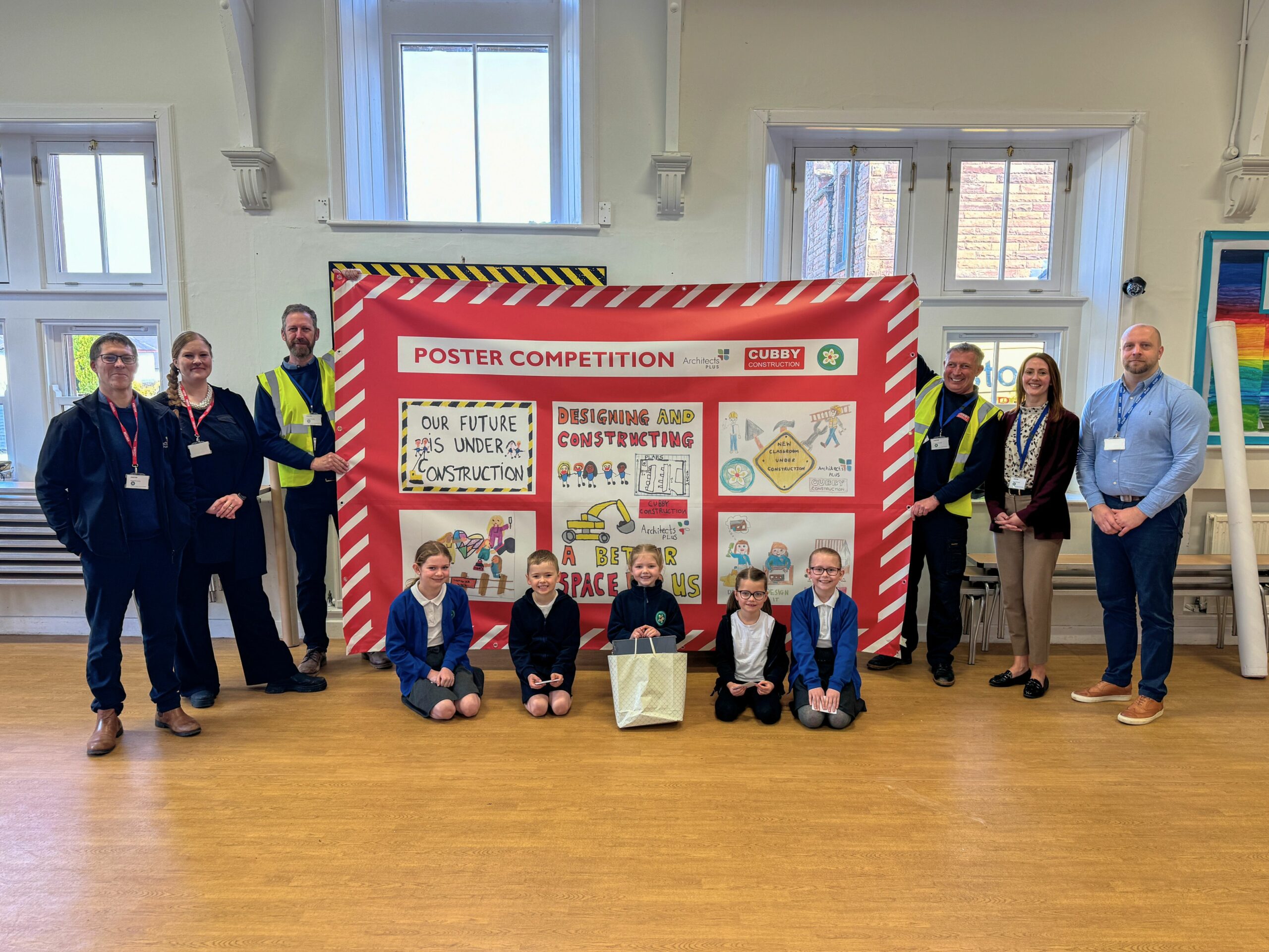 Cumwhinton School Poster Competition Celebrates Collaboration with Architects Plus