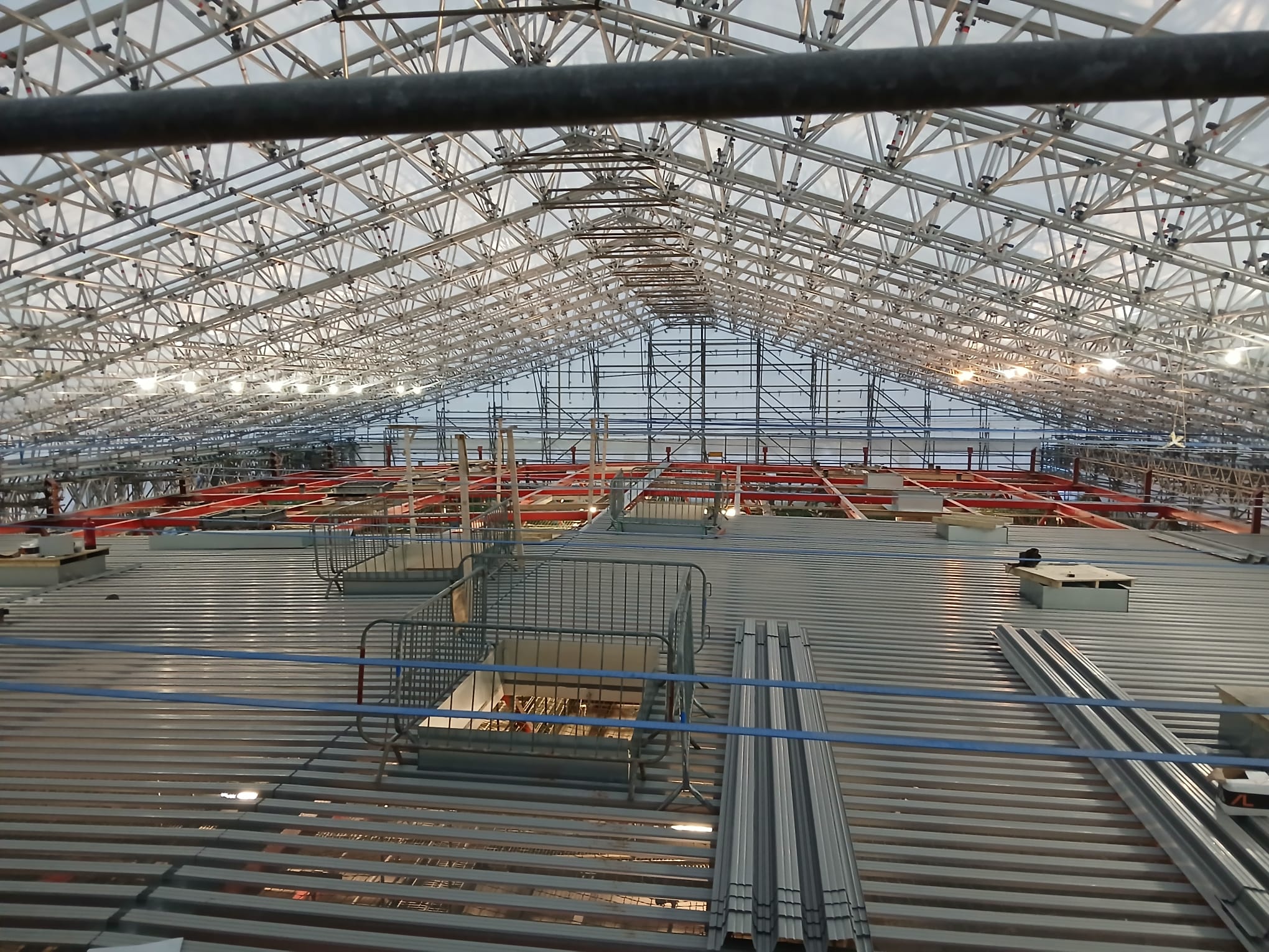 Cubby Makes Major Progress With New Roof Installed At The Sands Centre