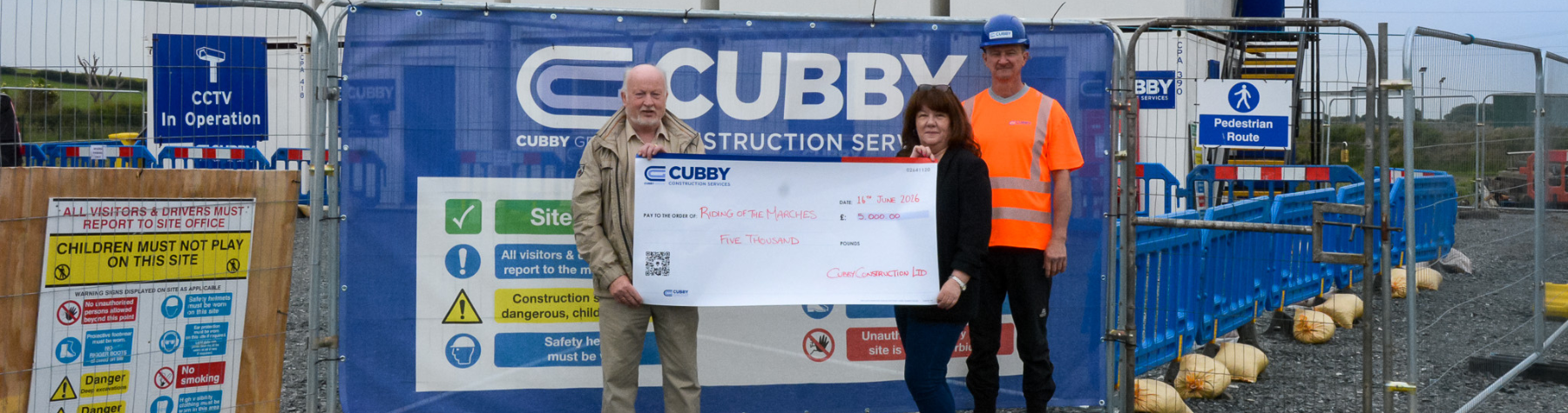 Cubby Construction Announced as Sponsor of Annan Riding of the Marches