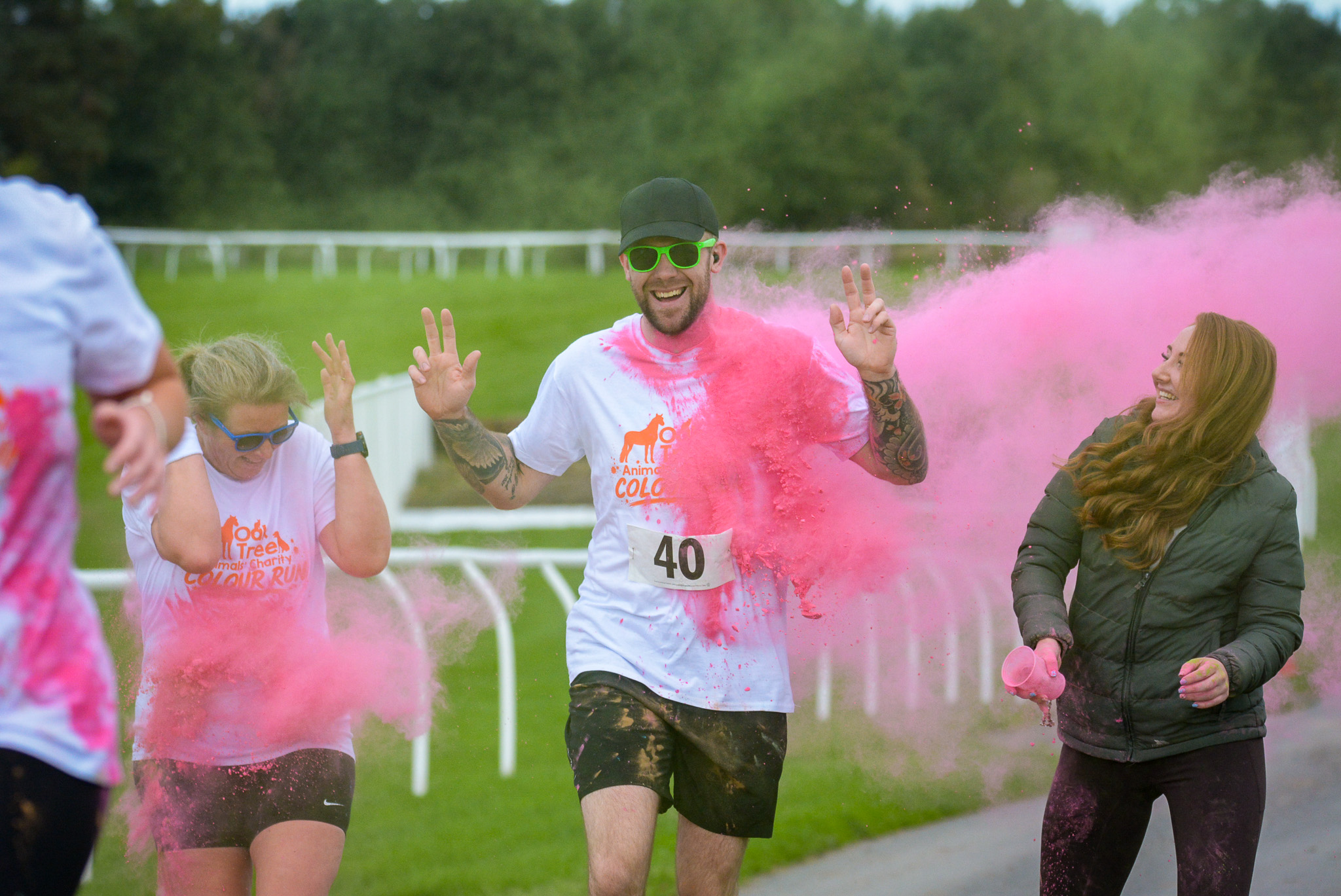 oak tree colour fun run